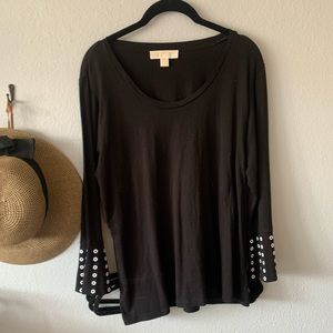 Micheal Kors bell sleeve top